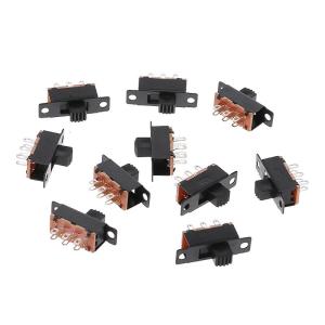 10pcs ss22f32 6 chân 2 vị trí dpdt ON/on Công tắc dạng trượt nhỏ 0.5A công tắc chuyển đổi