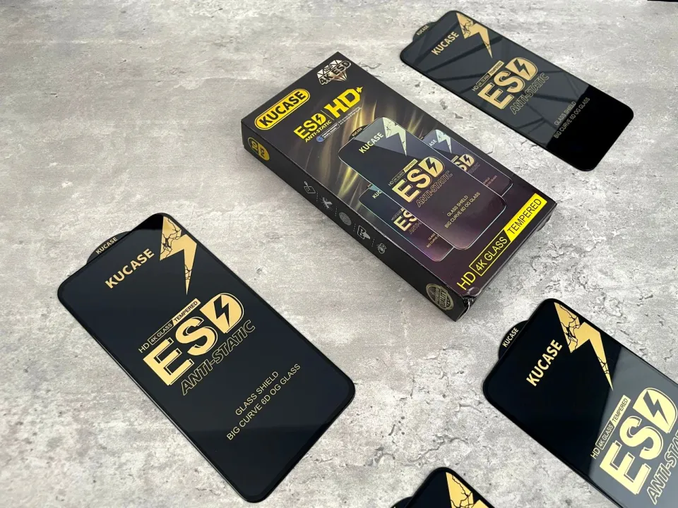 Tempered glass Full layer Anti Static Antigores Itel Vision Pro