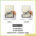 M.Grocer A3 A4 Multi-function Photo frame Wall sticker Display Poster ...