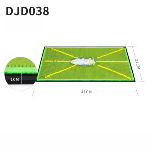 "เสื่อเทรนนิ่งกอล์ฟ PGM สำหรับเสื่อกอล์ฟสวิงแผ่นซ้อมตีผู้เริ่มต้นฝึกกอล์ฟรองเท้าไม้ DJD038ช่วยฝึกกาวเหล็ก