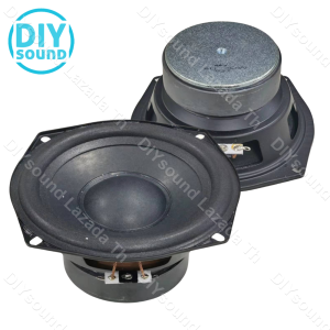 DIYsound ดอกซับวูฟเฟอร์ 5.25 นิ้ว 4Ω 30W การดัดแปลงสำหรับรถยนต์ ลำโพงฟูลเรนจ์เสียงกลางเบสสูง นิ้วลำโพง 5.25 นิ้ว 4Ω 30W