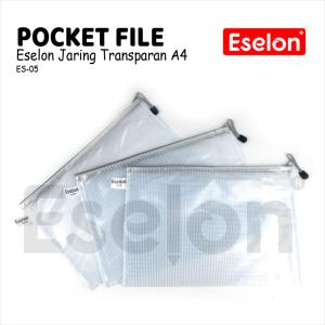 Pocket File Jaring Transparan/ ES05 A5 ESELON / Pocket File A5 JARING