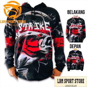 BAJU MANCING /JERSEY MANCING KAOS MANCING LENGAN PANJANG HOODIE