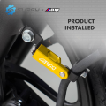 ARM Brake Fluid Bracket Brake Hose Holder Full CNC Universal With Sticker Fully Adjustable From Indonesia. 