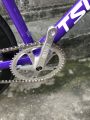 Xe đạp fixgear Tsunami SNM 100 màu tím đùi đĩa intro 7 mới 100%. 