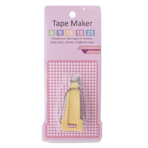 Bias Tape Maker Fabric Tape Maker Tool 6mm 9mm 12mm 18mm 25mm 5 Size Quilting Tool Sewing Quilting Bias Binding Maker