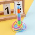 Kids Throw Circle Toy Mini Hoop Ring Toss Children Creative Educational Toys Ferrule Stacked Toys Circle Layers 投掷套圈玩具. 