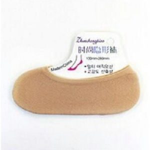Kaos Kaki Flatshoes Anti Slip Pendek Kaos Kaki Balet Hidden Socks Motif Polos KaosKaki Tumit /Kaos kaki S24
