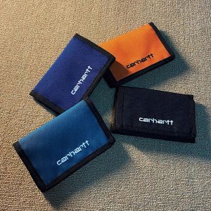 Carhartt Brand Mens Wallet Fold Money Bag Korean Fashion Male Short Wallets Zipper Change Coin Purse Card Holder Carhartt Foldable Carhart Duffle Bag - Lazada