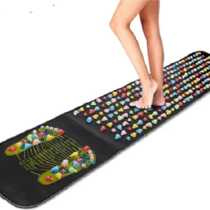175cm Imitation Stones Foot Massage Pad Feet Reflexology Soles Acupuncture Therapy Fasciitis Pain Relief Massager Cushion