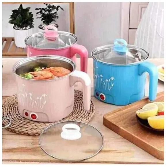 Korean Multi function Electric Hot Pot Mini Power Electric Cooker Stainless Steel Cooking Lazada PH