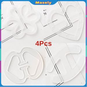 Masely 4/7Pcs Bra Clips Hide Bra Strap Bra Buckle Strap Holder