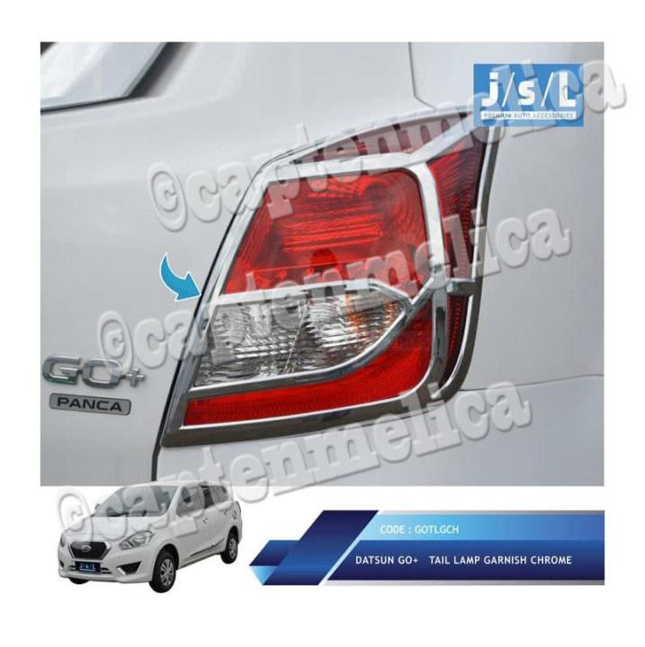 Aksesoris Datsun Go+ Panca List Lampu Belakang Garnish Lis