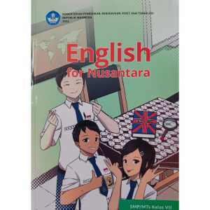 Buku Paket English Nusantara Kelas 7 SMP Kurikulum Medeka Kemendikbud