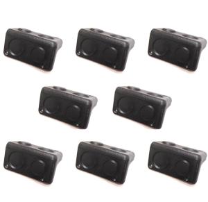 มุมฉาก (1 ชุด มี 8 ตัว) ขนาด 50x95 mm หนา 4.5 mm มุมหลังคา มุมตัว L มุมตู้ล็อคข้าง มุมตู้ฉาก สำหรับตู้ลำโพง