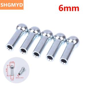 [COD] SHGMYD 5pcs Gym Pulley Machine Stopper Cable Ball Terminals Wire Port Joint Parts For Diameter 5mm 6mm Cables Fitness Equipment