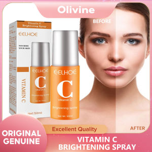 EELHOE Vitamin C Whitening Spray Moisturizing Brighten Oil Control Skin Care Shrink Pores Improve Dullness Nourishing Beauty Products Moisturizing Face Serum Shrink Pores Oil Control Whitening Skincare new