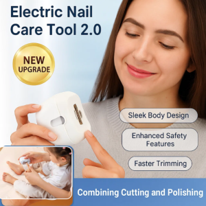 Automatic Electric Nail Clipper Nail Polisher Mini Portable Nail Care Tool Safe for Baby Nail Clippers 电动指甲刀婴儿指甲刀