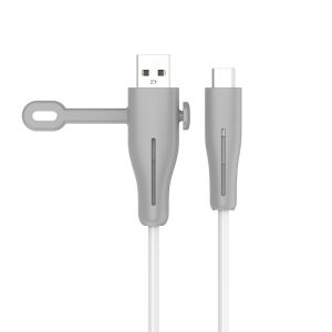 Zephyriy Pelindung Kabel 2in1 Cable Protector Type C Lightning IPhone Cable Winder Pengikat Penggulung Kabel