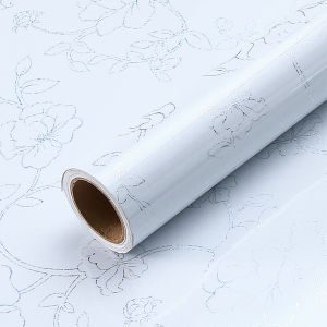 Stickers Oil-proof and waterproof cabinet wallpaper glossy self adhesive kitchen sticker