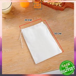 OFM-C1207 Saringan Kain Peras Serbaguna / Kain Saringan Susu Kedelai Transparan / Filter Mesh Kain