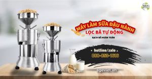 Máy Làm Sữa Hạt Công Nghiệp SGE SMI25 / SMI70 Tốc Độ Cao 2800 Vòng/phút Chất Liệu Inox -  Tặng Kèm 2 Túi Lọc
