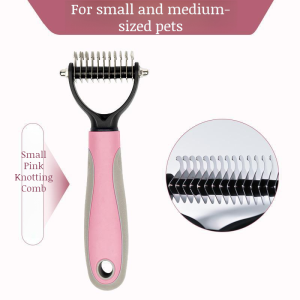 Pet Grooming Brush Hair Removal Comb Dematting Deshedding Brush Cat Comb Dog Comb Massage Grooming Tool