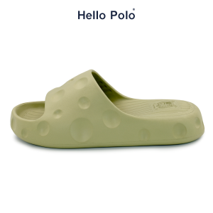 Hello Polo รองเท้ารัดส้นผู้หญิง กันลื่นและทนทาน พื้นหนา ทนต่อการสึกหรอ อ่อนนุ่ม วัสดุ EVA เบาสบาย ลางแจ้ง แฟชั่น ลำลอง รุ่น HP8018