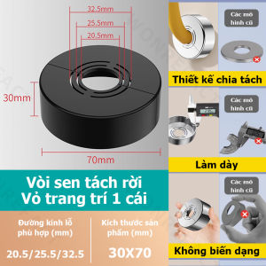 Nắp che trang trí vòi sen phòng tắm để che đi bức tường tròn xấu xí nắp che ẩn gắn tường nắp che trang trí tự dính phụ kiện phòng tắm