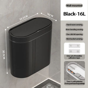 Smart Dustbin Automatic Infrared Intelligent Trash Bin Living room Toilet kitchen Trash Can