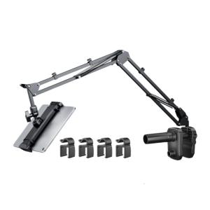 ที่ยึดโทรศัพท์สำหรับโต๊ะโทรศัพท์ที่ยึดผ้ารองอ่างอาบน้ำปรับมุมได้แท็บเล็ตโทรได้ขาตั้งที่ยึดสำหรับช่วยถือหมุนได้