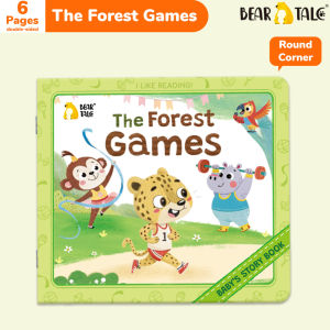 BEAR TALE The Forest Games Baby Story Book Kids Early Education Reading Book
