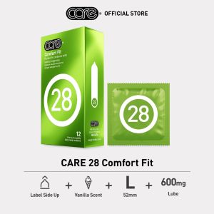 in stock Care 28 Comfort Fit Condom (12s)