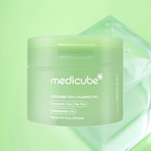 【SG Stock】MEDICUBE Exosome Cica Calming Pad (100 pads) Long-Lasting Moisturizing Day & Night Intensive Soothing Sensitive Skin Calming Pad For Bumpy Troubled Skin