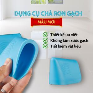 Dụng cụ chà ron gạch miếng cao su chít mạch gạch tiện lợi