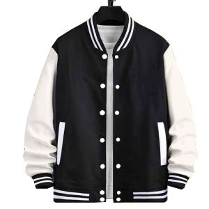Jaket Varsity M-XXL FullPrint Hoodie Tebal Dewasa Pria Wanita Oversize  Baseball OOTD Daily Terbaru