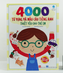 Sách 4000 Từ Vựng Và Mẫu Câu Tiếng Anh Thiết Yếu Cho Trẻ Em 4 - 12 Tuổi - Đinh Tị