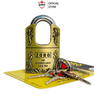 Ổ khóa cửa ZORO 6 phân chống cắtkhóa bấm không cần chìa chống nước chống gỉ.hàng chính hãng