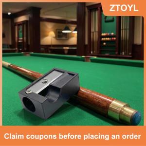 【ZTOYL】 Billiard Cue Head tip công cụ sửa chữa 6 trong 1 hồ bơi thiết bị đa chức năng da Shaper giải pháp cho Câu lạc bộ phụ kiện phòng