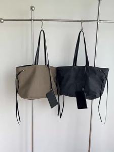 Canvas tote bag for women with a free coin purse vintage relaxed style large capacity simple and versatile suitable for commuting and shopping large shoulder bag #7609