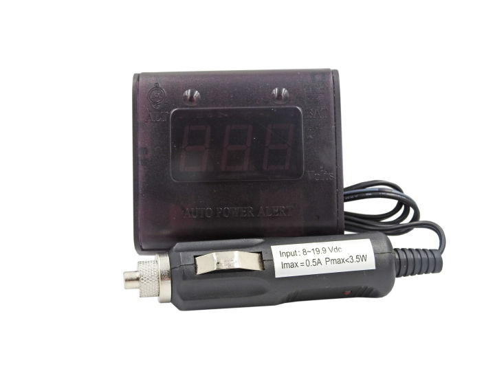 DHC APM 5 2 in 1 Auto Power Alert Voltmeter and USB Auto Charger