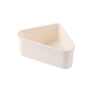 LINSBAYWU Compact Faucet Drainage Basket Self-Cleaning Triangle shaped Triangle Sink Filter Rack Easy To Clean Quickly Drain Kitchen Garbage Filter Kitchen Sink
