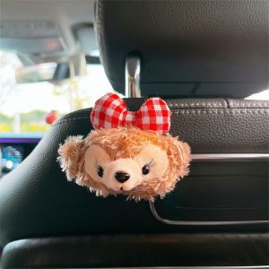 YIDIA Kuromi Kawaii Automobile Car Cartoon Hook Anime Hanging Hook Back Seat Organizer Auto Headrest Hook Car Seat Hook Car Hook Organizer