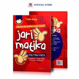 Buku Pelajaran Metode Berhitung Lebih Cepat Jarimatika Edisi Paling Lengkap / Lingkar Media LM - LM