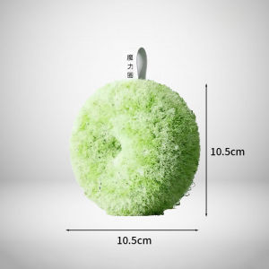 Dish Scrubber Detergent-Free Powerful Stain Removal PP Mesh Fiber For Kitchen Pot Pan Cleaning Span Pencuci Tanpa Sabun