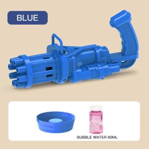 Gatling 8 Hole Bubble Gun Bubble Machine Colorful bubble Automatic Blowing Toys For Kids play