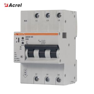 Acrel ASCB1 Series Electricity Measuring RS485 Communication Intelligent 63A Micro Smart Miniature Circuit Breaker MCB