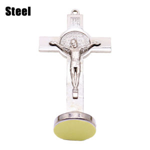 The Cross of St. Benedict Catholic Cross with Bracket Jesus Christ Wall Decoration