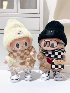 [17cm]labubu vinyl pendant doll doll suit 17 cmlabubu Vinyl Pendant Doll Clothes Set