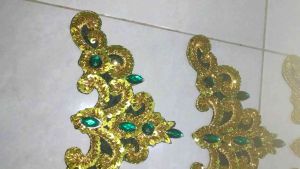 Bordir Siger Full Payet Sudah Di Lapisi Spond